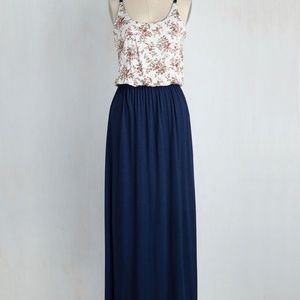 Large Modcloth Maxi Dress